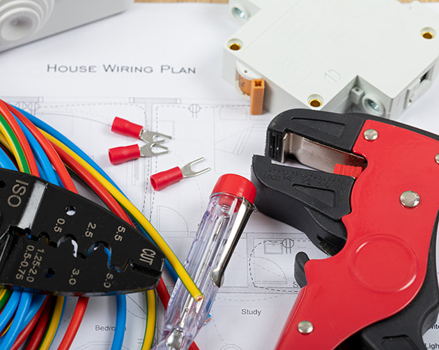 Electrical tools and wiring plan