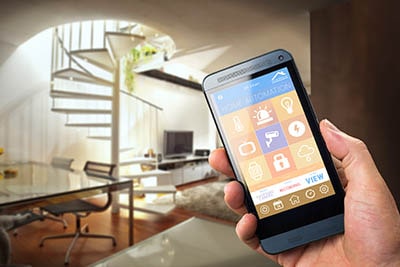 smart home automation mobile setup